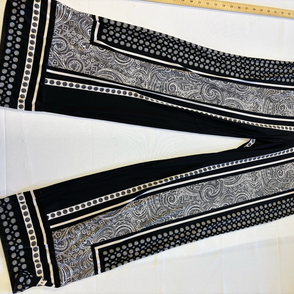 INC International Concepts Monochrome Paisley Pants